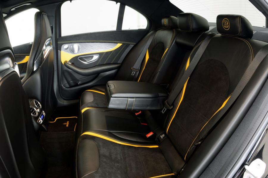 Интерьер Mercedes-AMG C63 600 by Brabus 2017 года  (фото 11 из 19)